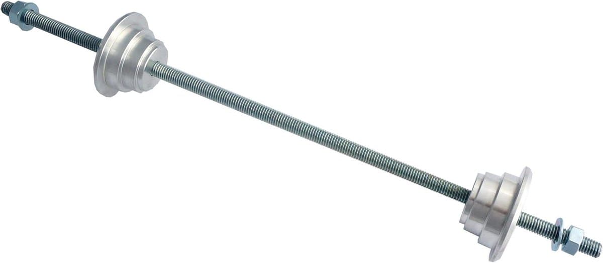 Headset Pers - Fietsgereedschap - Fiets Frame Monteren - Met Stepped Drifts - Universeel - Zilver