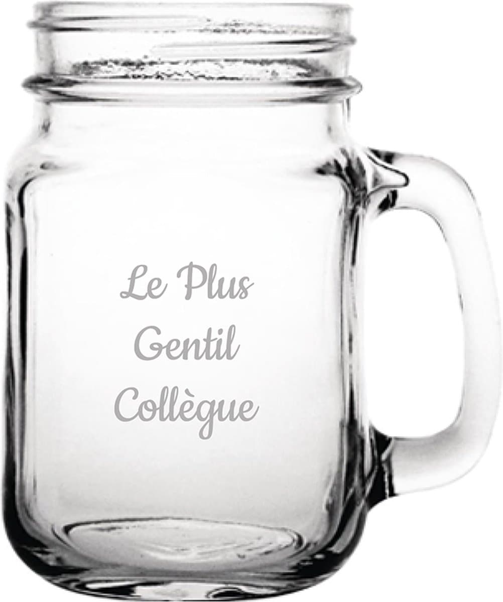 Drinkglas gegraveerd - 45cl - Le Plus Gentil Collègue