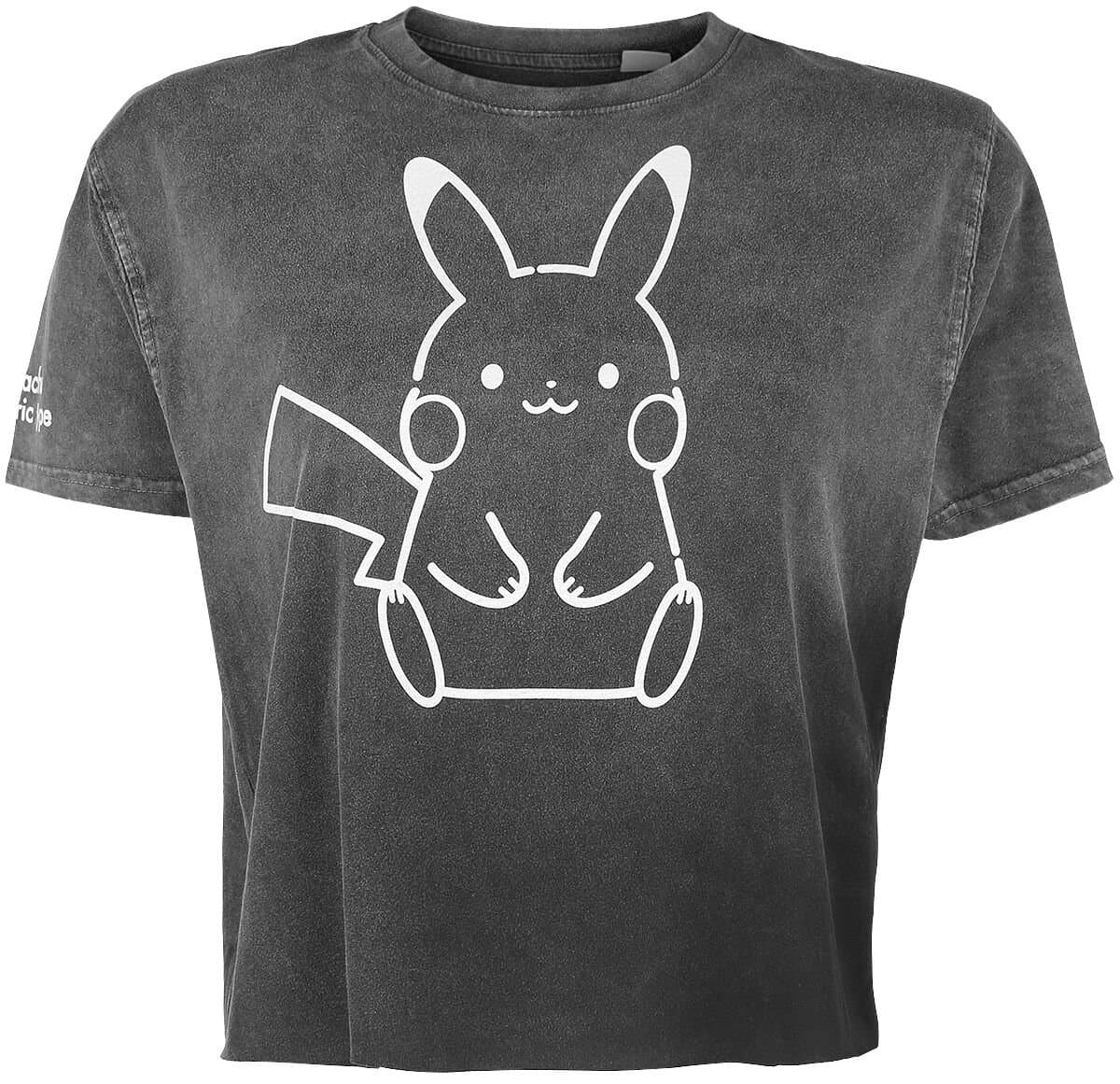 Pokémon Pikachu Dames T-shirt - grijs - S