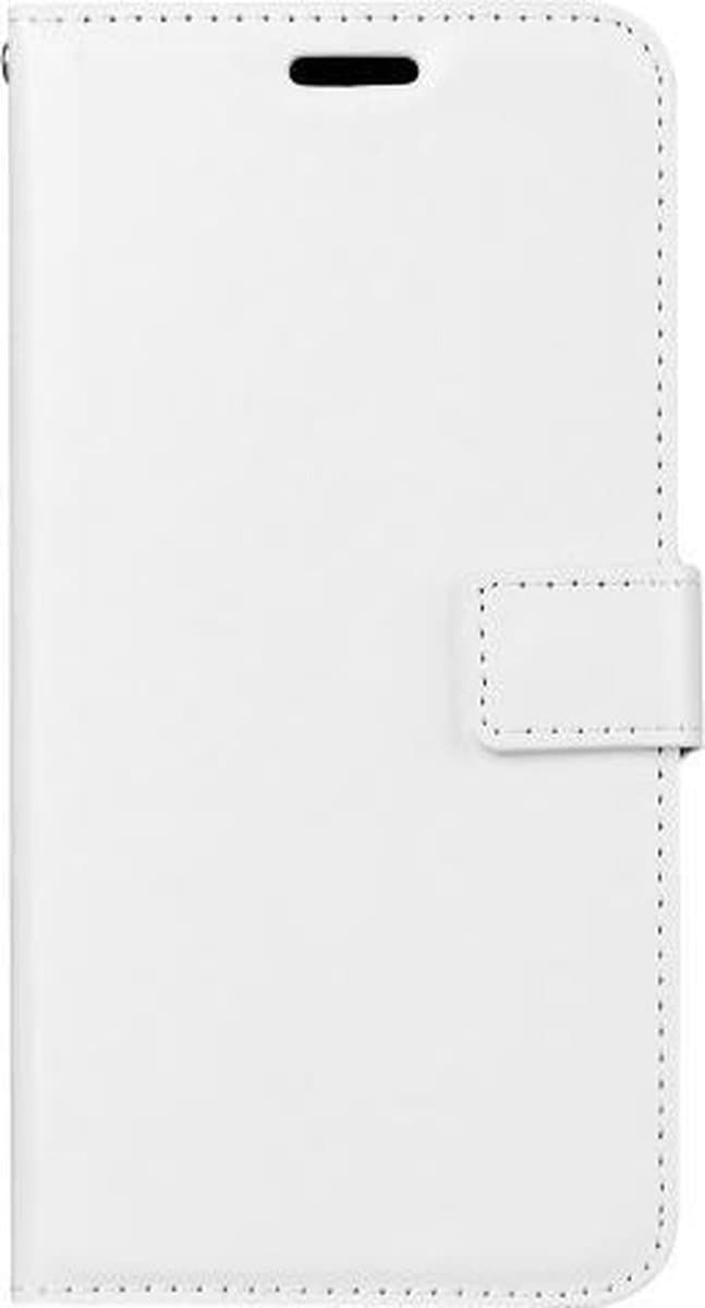 Bookcase Geschikt voor: Sony Xperia XZ2 - Wit - portemonee hoesje
