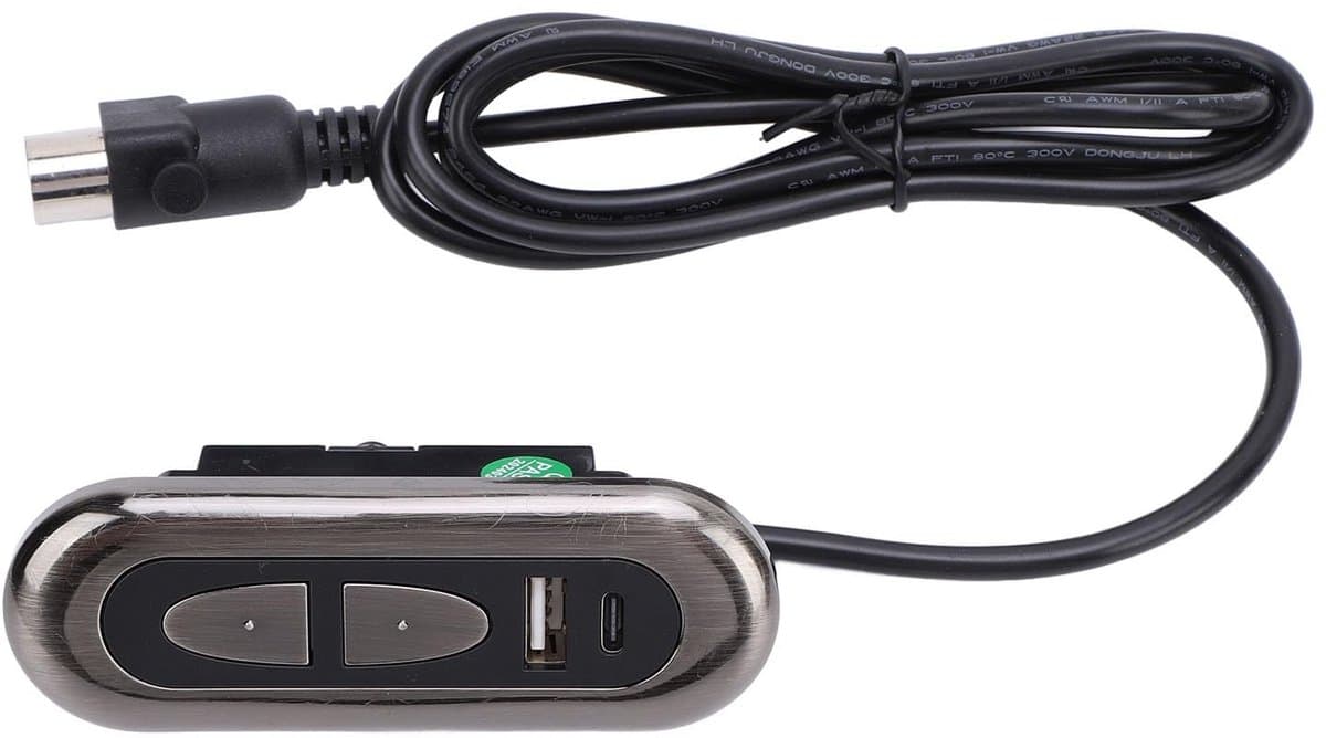 Dailygoods - Elektrische Handcontroller voor Fauteuils met USB Oplaadpoort