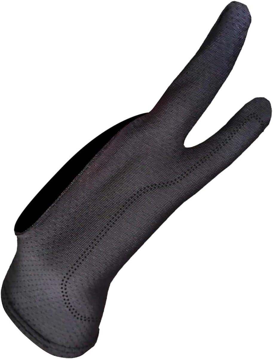 Tekentablet Handschoenen - Schets Handschoenen - Digitale Kunst - Ademend Comfort - 2 stuks - Zwart
