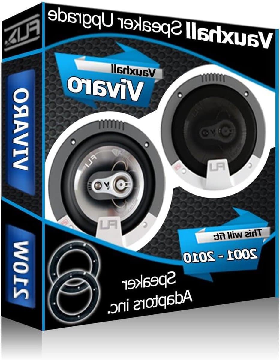 Auto Luidsprekers - Muziek Installatie - Betere Muziek - 210W Max Vermogen - Set van 2 - Zwart