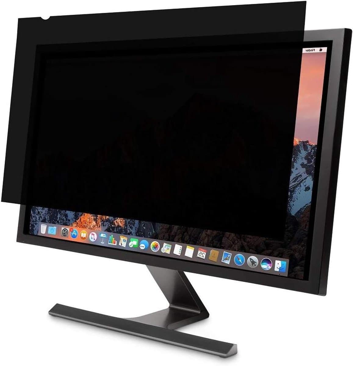 Privacy Screen Monitor - Schermfilter Beeldscherm - Bescherming Vertrouwelijke Informatie - Beperkte Kijkhoek 30 Graden - 23 Inch 16:9 - Blauw