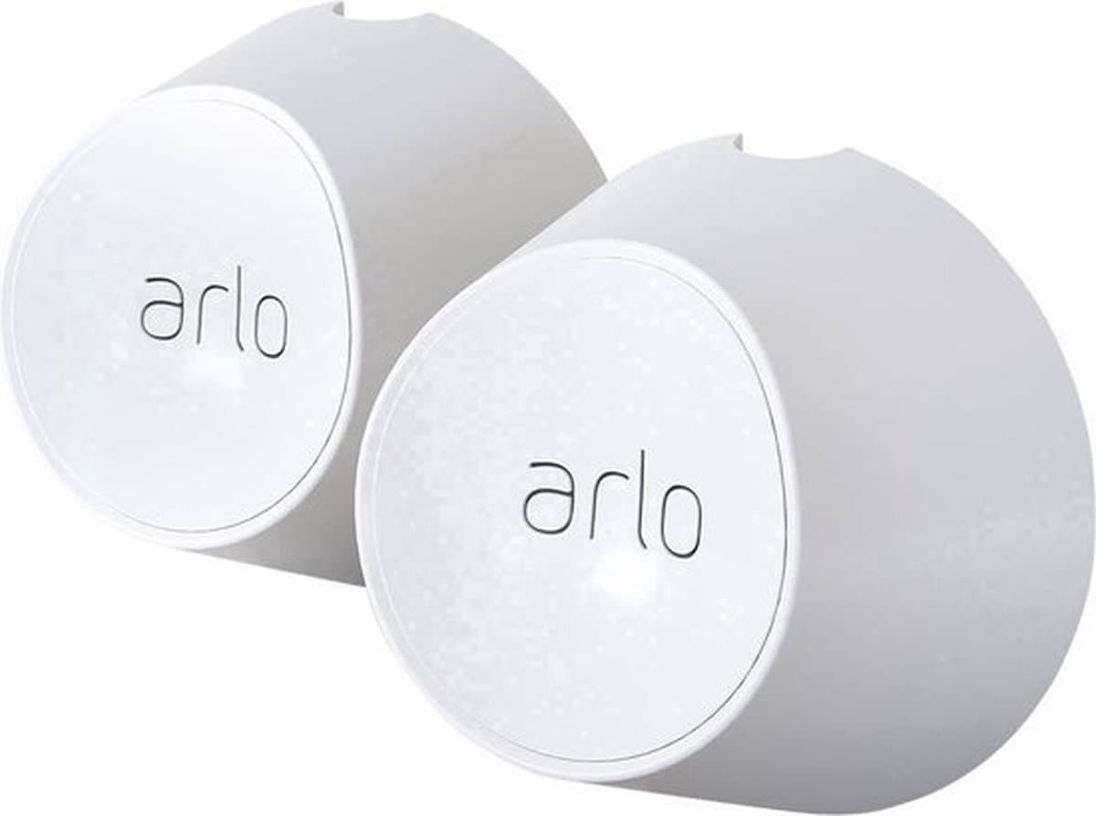 Arlo magnetisch wandmontage (wit) - WANDMONTAGE - Arlo Gecertificeerd Accessoire - magnetisch wandmontage, weersbestendig - Compatibel met Arlo Ultra 2, Ultra, Pro 5, Pro 4, Pro 3 beveilingingscamera's, Set van 2 - VMA5000-10000S