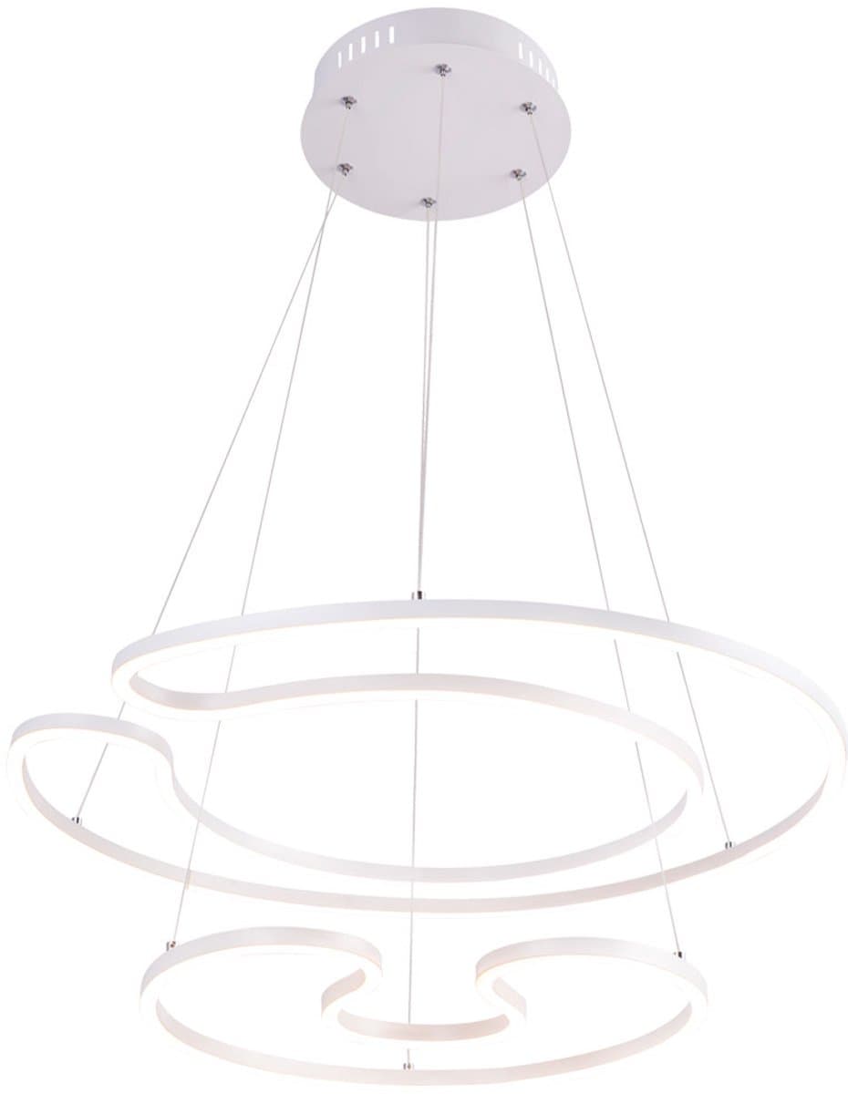 Haglamp modern wit 'Witty' led lamp 67cm