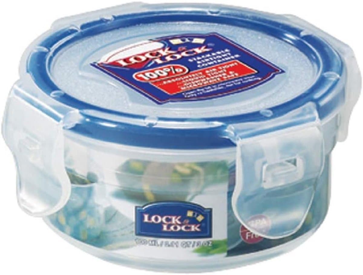Set van 12 Kleine Bewaardozen Rond 100ml - Luchtdicht en Vriezerbestendig