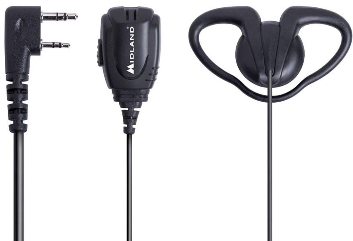 Midland BA24 D-Ring Headset voor de Kenwood TK-3401D