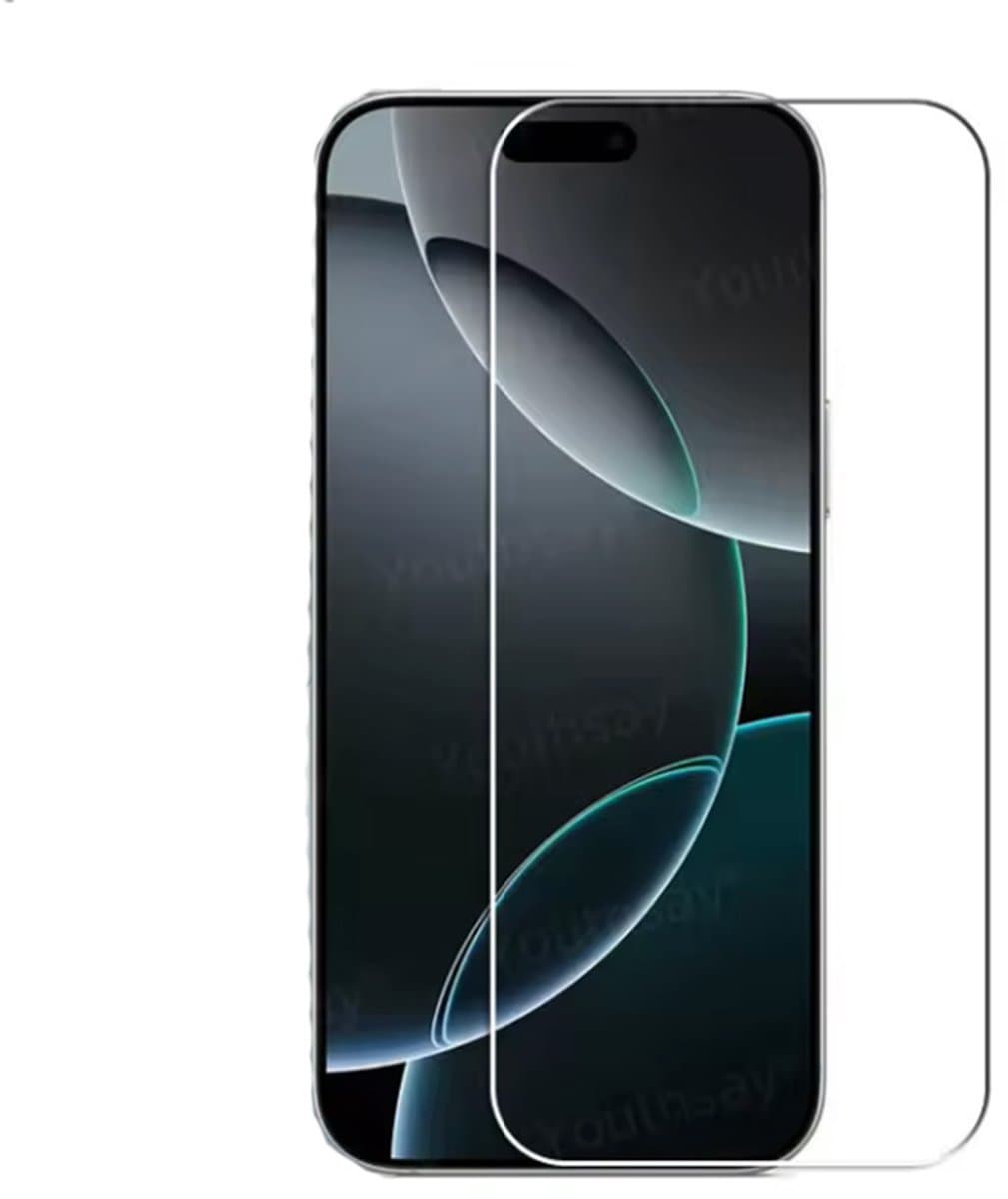 Screenprotector geschikt voor iPhone 14 Plus - Glas – Beschermplaatje geschikt voor iPhone 14 Plus – Telefoonbescherming - Screen protectie - Bescherm jouw iPhone - CHPN