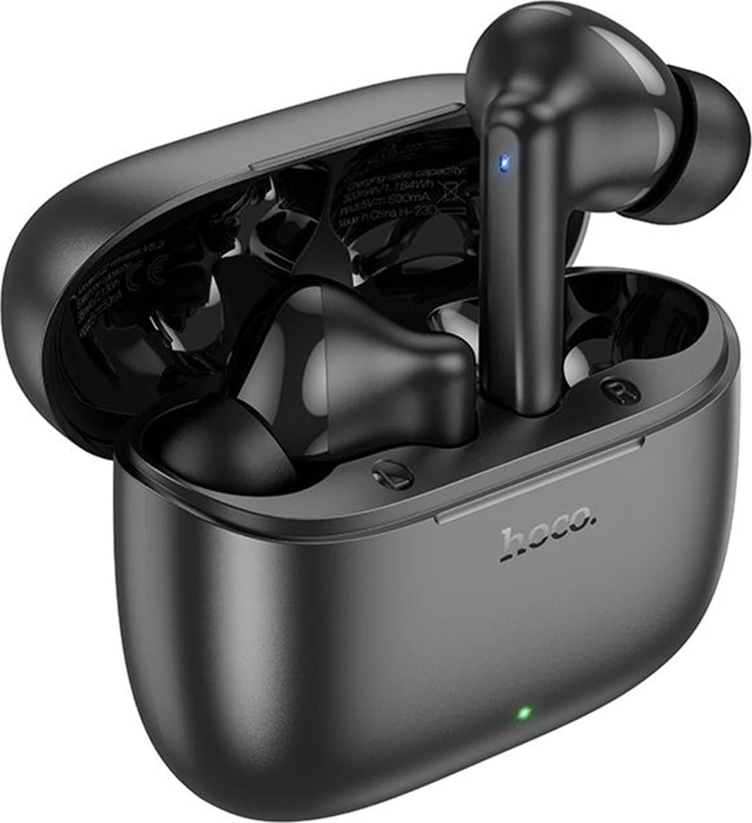 Hoco EQ2 True Wireless Headset Bluetooth 5.3 Draadloze Oortjes Zwart