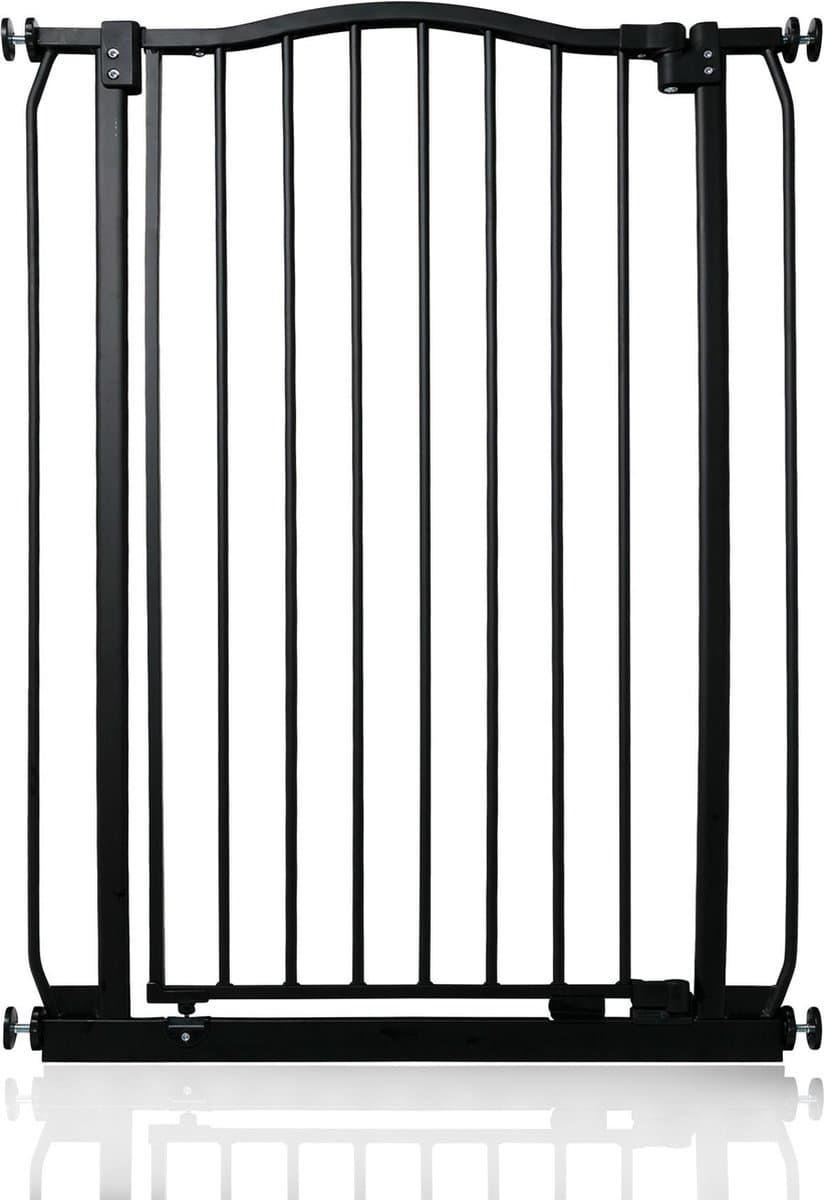 Safetots Klemhek met Gebogen Bovenkant, 71-80cm, Zwart, Hoog 100cm