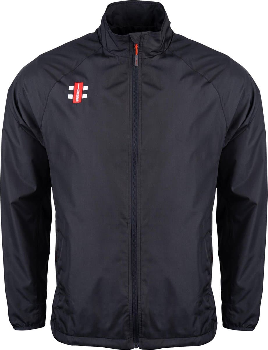 Gray-Nicolls Cricket JKT RAIN VELOCITY BLACK S Small - Zwart