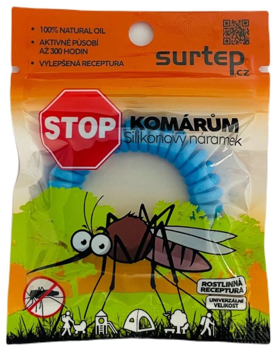 Surtep Animals Stop muggen siliconen armband, 200 stuks, mix kleuren