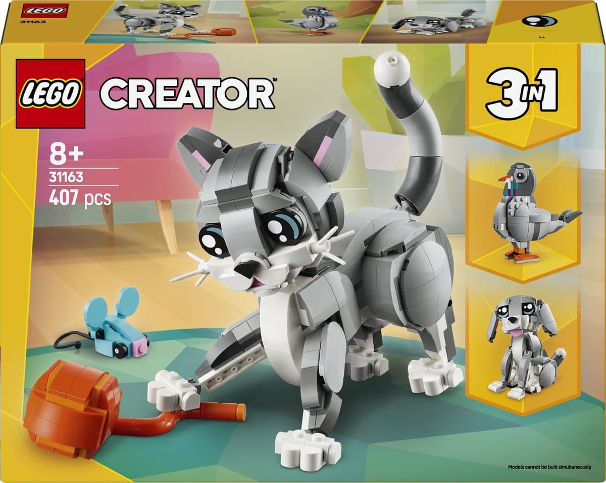 LEGO Creator 31163 Speelse kat