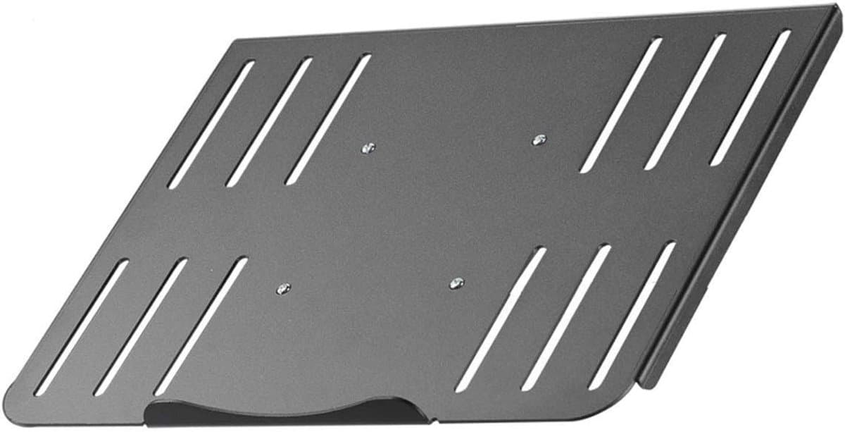 Laptop Notebook Steel Tray Platform voor VESA Bevestiging - Geschikt voor Tablets en Monitorarmen met 10cm Gaten