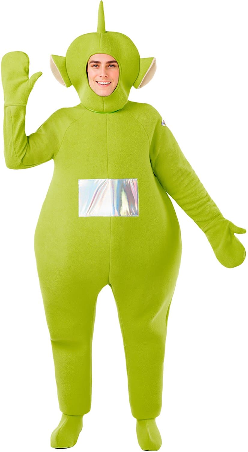 FUNIDELIA Dipsy kostuum voor volwassenen - Teletubbies - Maat: L/XL - Groen