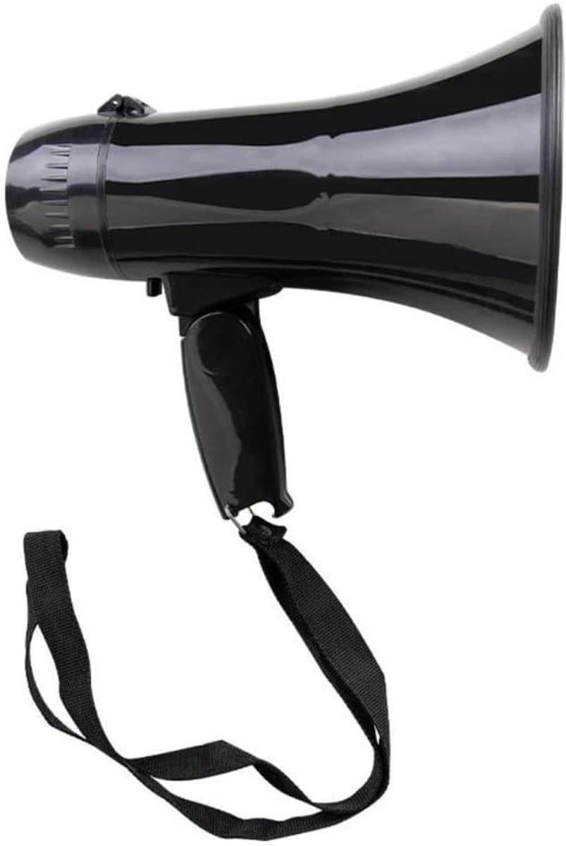Megafoon Handheld - Bullhorn Luidspreker - Aandacht Trekken - Verstelbaar Volume - 13.8*22.5 cm - Niet gespecificeerd