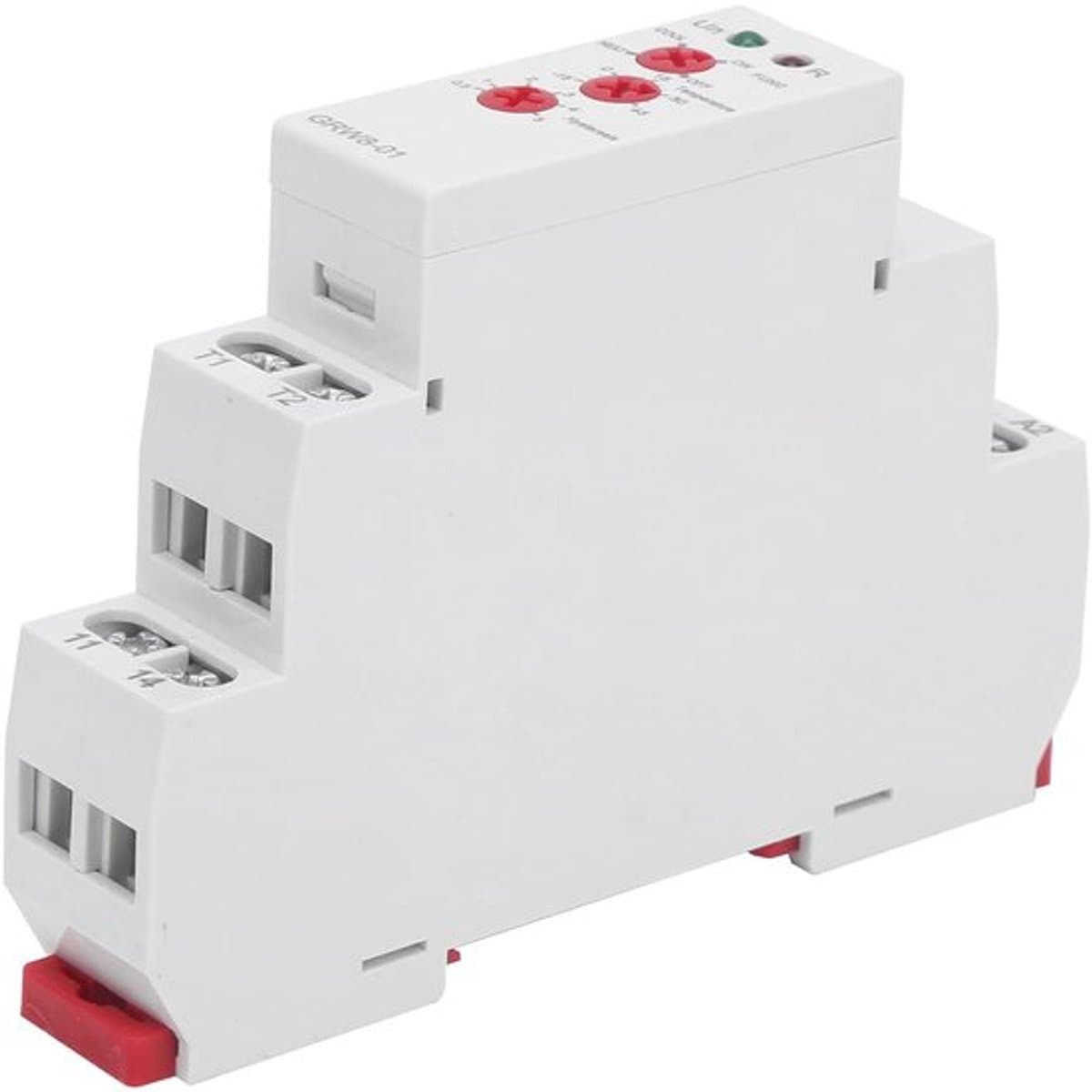 Temperatuurcontroller - Temperatuurregelingsrelais - Hoge/Lage Temperatuurmonitor - AC/DC Voeding 24V-240V - Hysteresis 0,5℃ tot 5℃ - Schokbestendig 16A/AC1 - Temperatuurregelaar