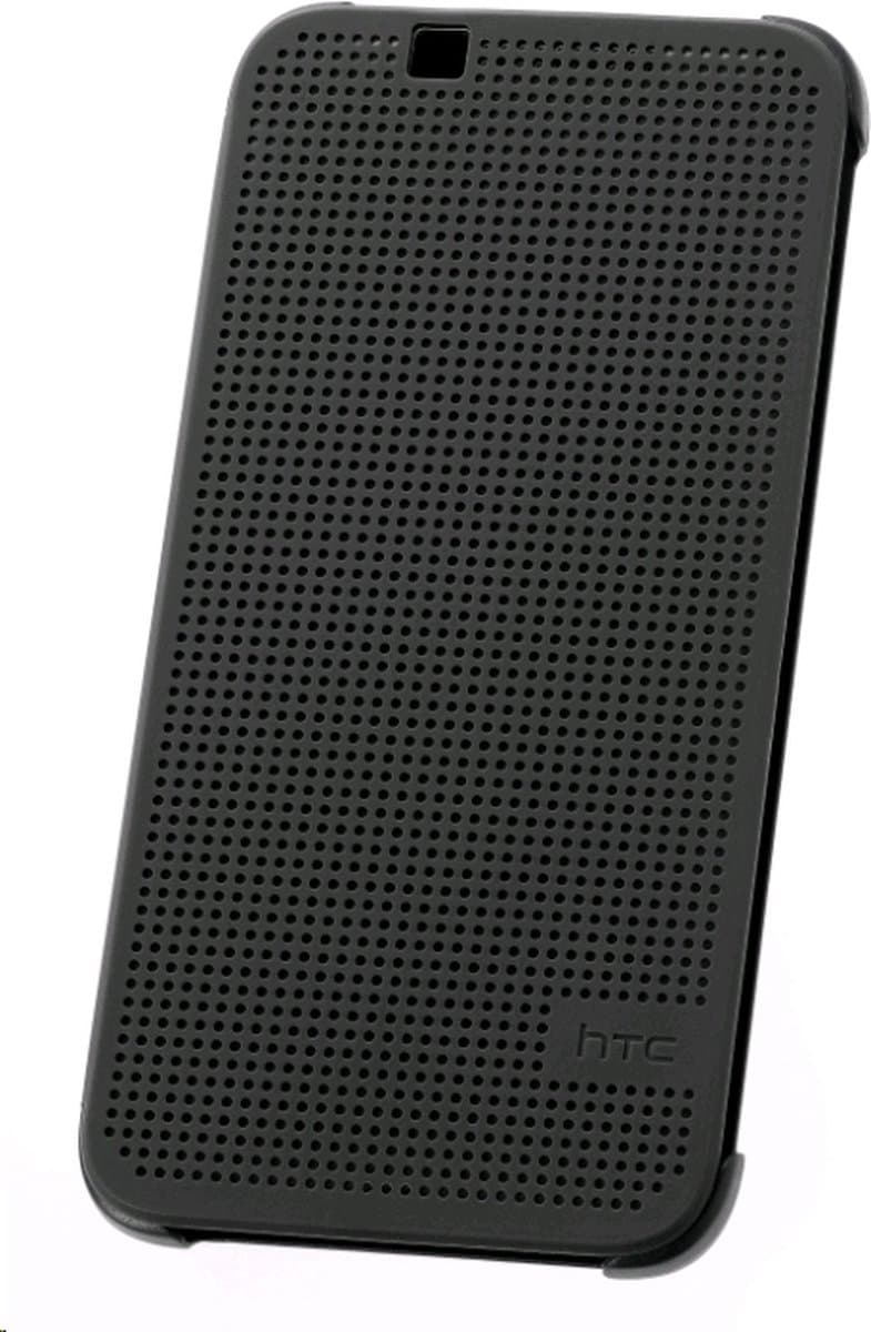 HTC Desire 510 Dot View Flip Case Grijs