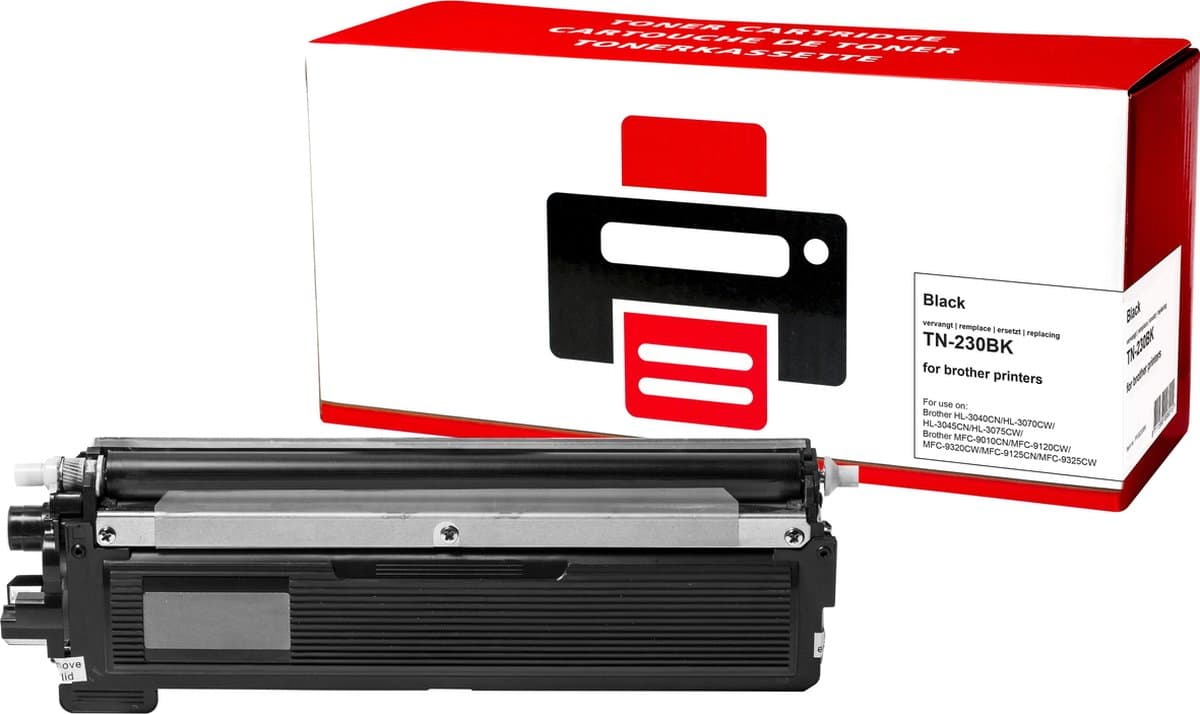 Pixeljet Brother TN-230BK Toner Cartridge - Zwart