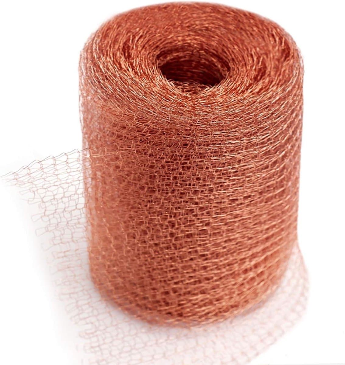 Pure Copper Mesh Knaagdier Ongediertebestrijding 20 voet fijn gaas Roll - Muis Gat Filler Rat Slak Slug Deterrent & Val voor binnen Tuin koperen gaas