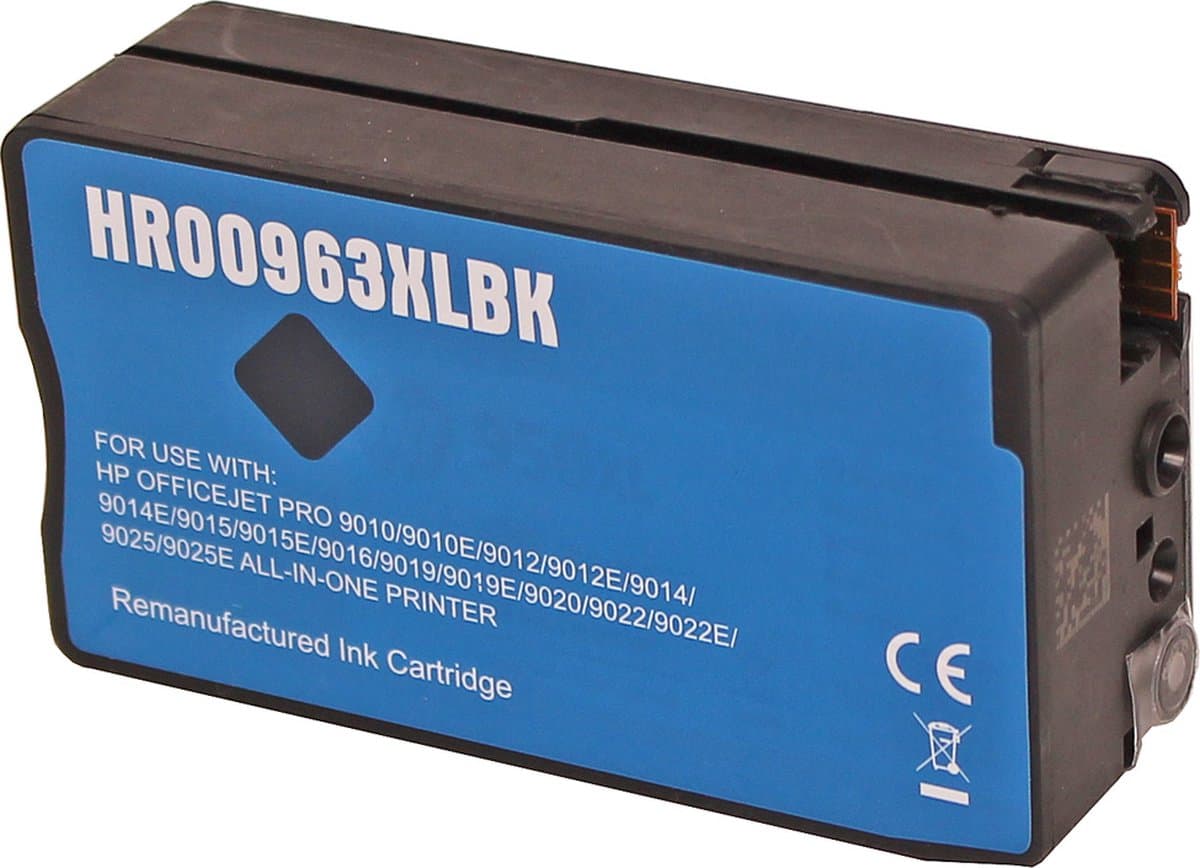 Colori huismerk inkt cartridge geschikt voor HP 963XL zwart OfficeJet Pro 9010 9010e 9012e 9013 9014e 9015e 9016 9018 9019e 9020 9022e 9023 9025e 9026 9028