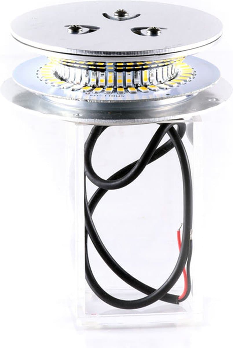 AMiO Oranje LED Zwaailicht Noodverlichting met Magneet 39LED 12/24V met Krulsnoer