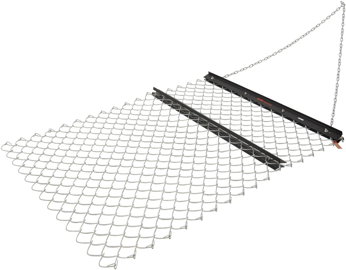 VEVOR Weideeg 1520x1240x57mm Sleepeg Weide Sleepeg voor ATV UTV