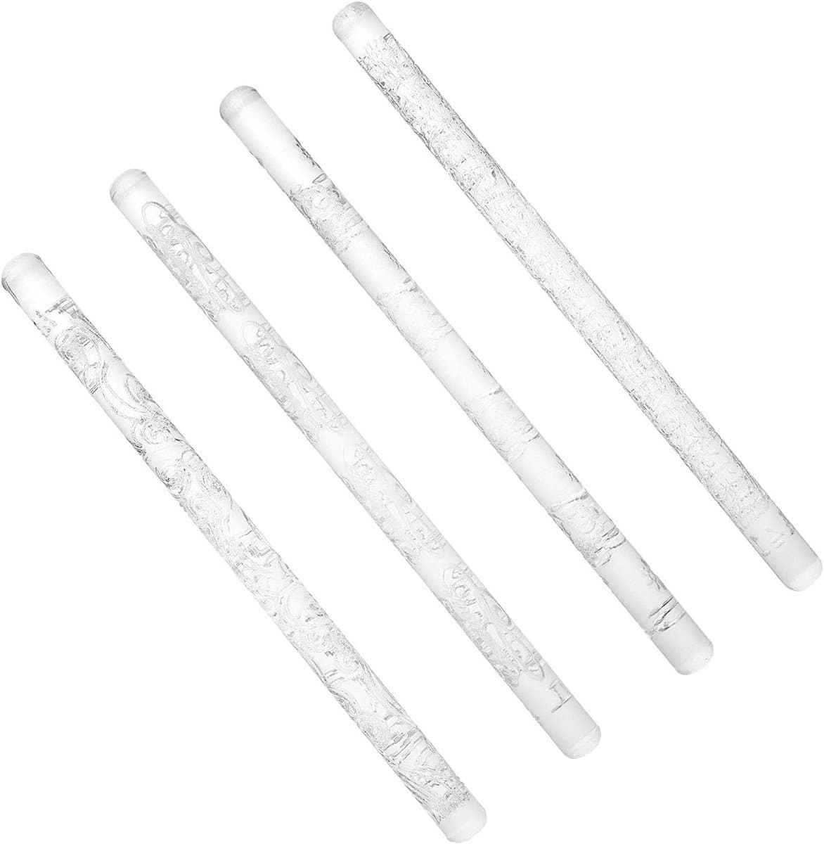 TTGoods - Acryl Deegroller met Patronen voor Bakken Fondant Suiker Craft - Stijlvolle 6.3 Inch Roller