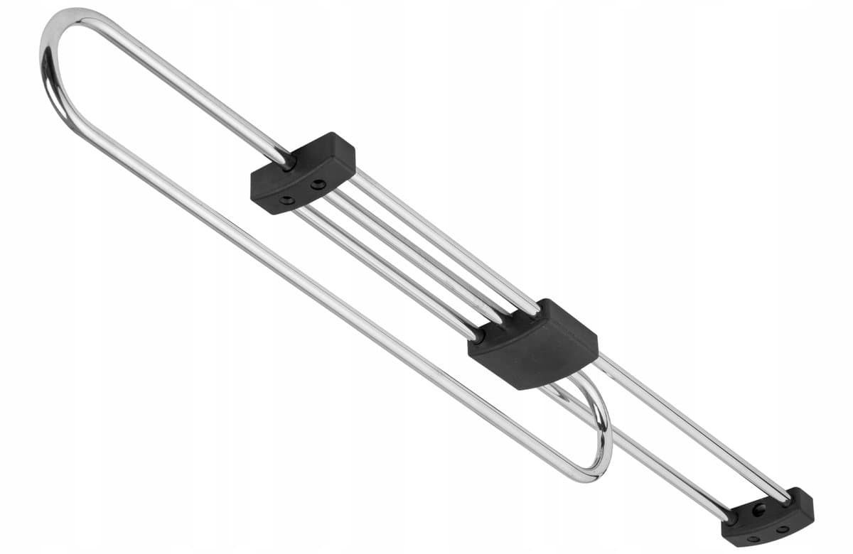 Uitschuifbare Garderobehanger 400mm Chroom - AM002
