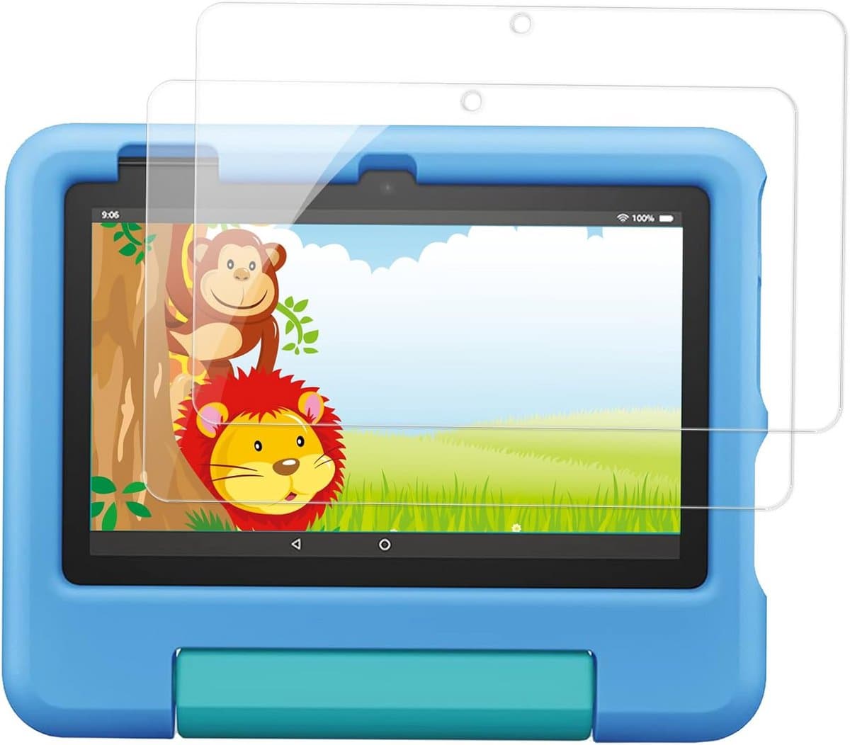 2-Pack Gehard Glas Schermbeschermer voor 7 Inch Kindertablet (2022 Model)