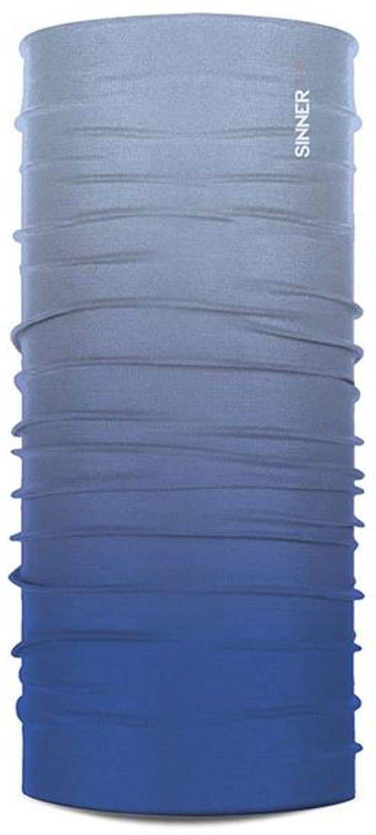 Sinner Gradient Bandana nekwarmer blauw