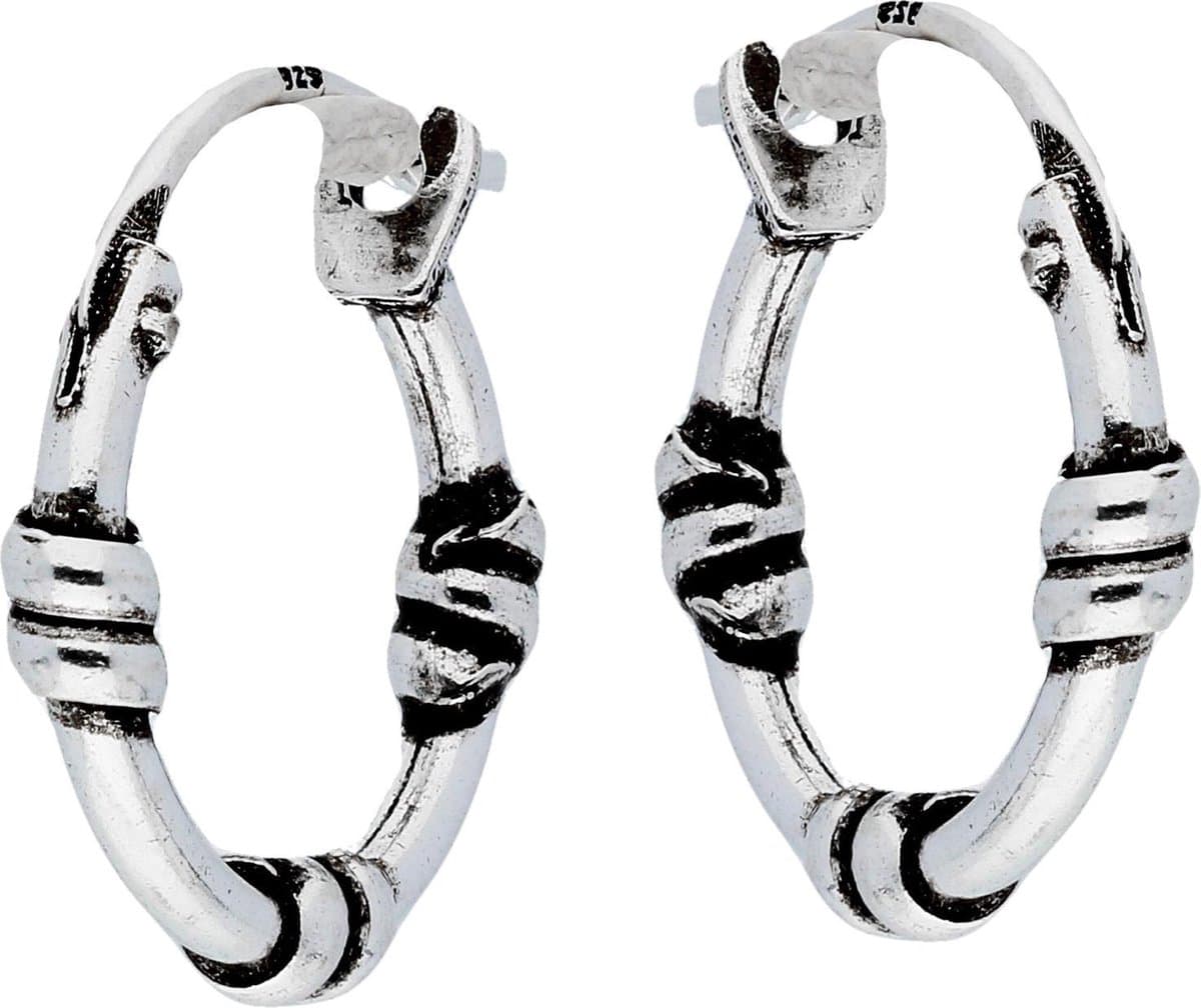 Silver Lining 107.0052.00 oorringen zilver zilverkleurig 14mm