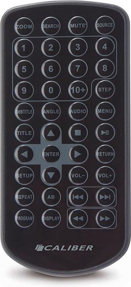 Caliber Afstandsbediening Remote voor Dvd-Speler Auto MPD2010T en MDP298 (SP-MPD2010T-R1)