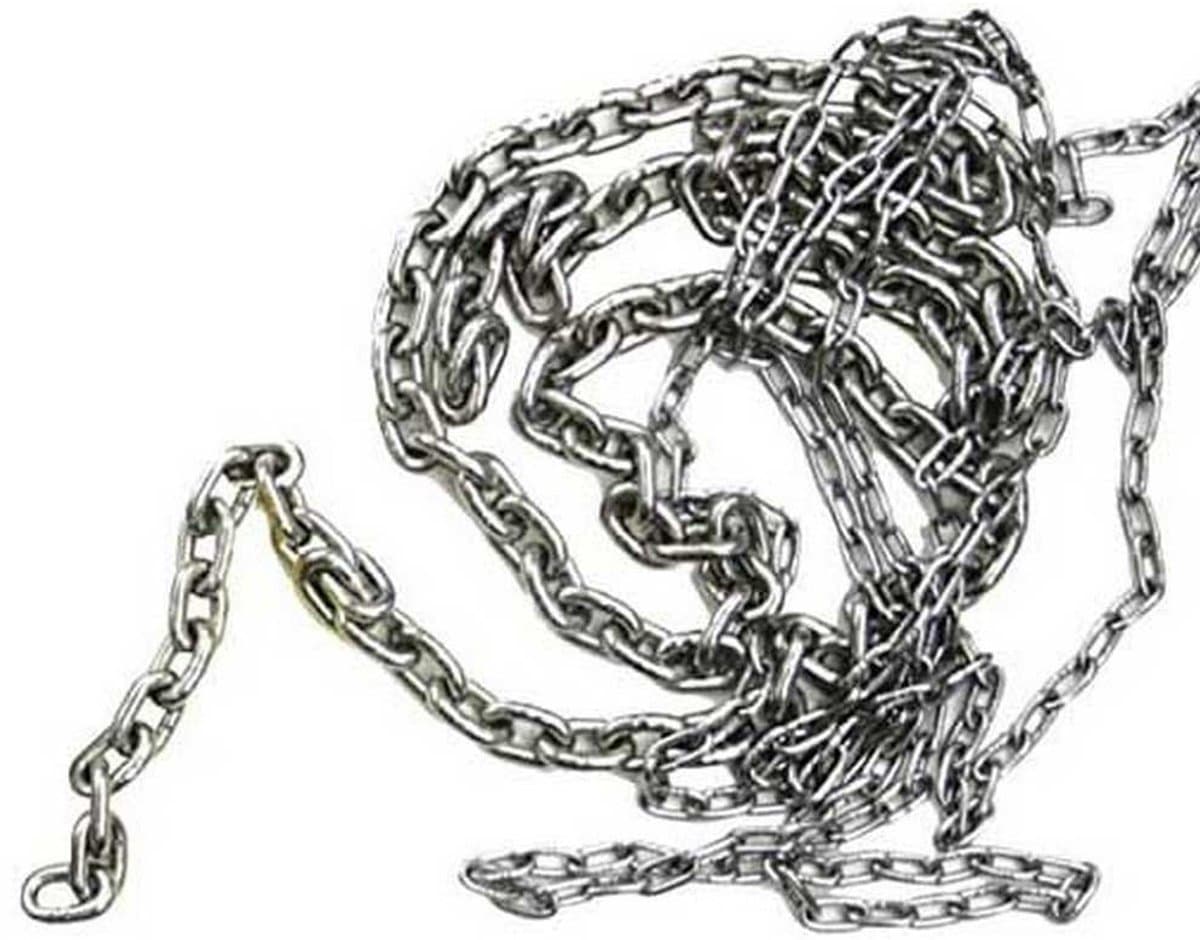 Lalizas Roestvrij Iso 4565/din 766-ketting 50 M Zilver 5 mm