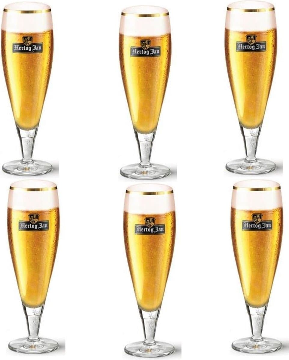 Hertog Jan Voetglazen 25cl Doos 6 Stuks