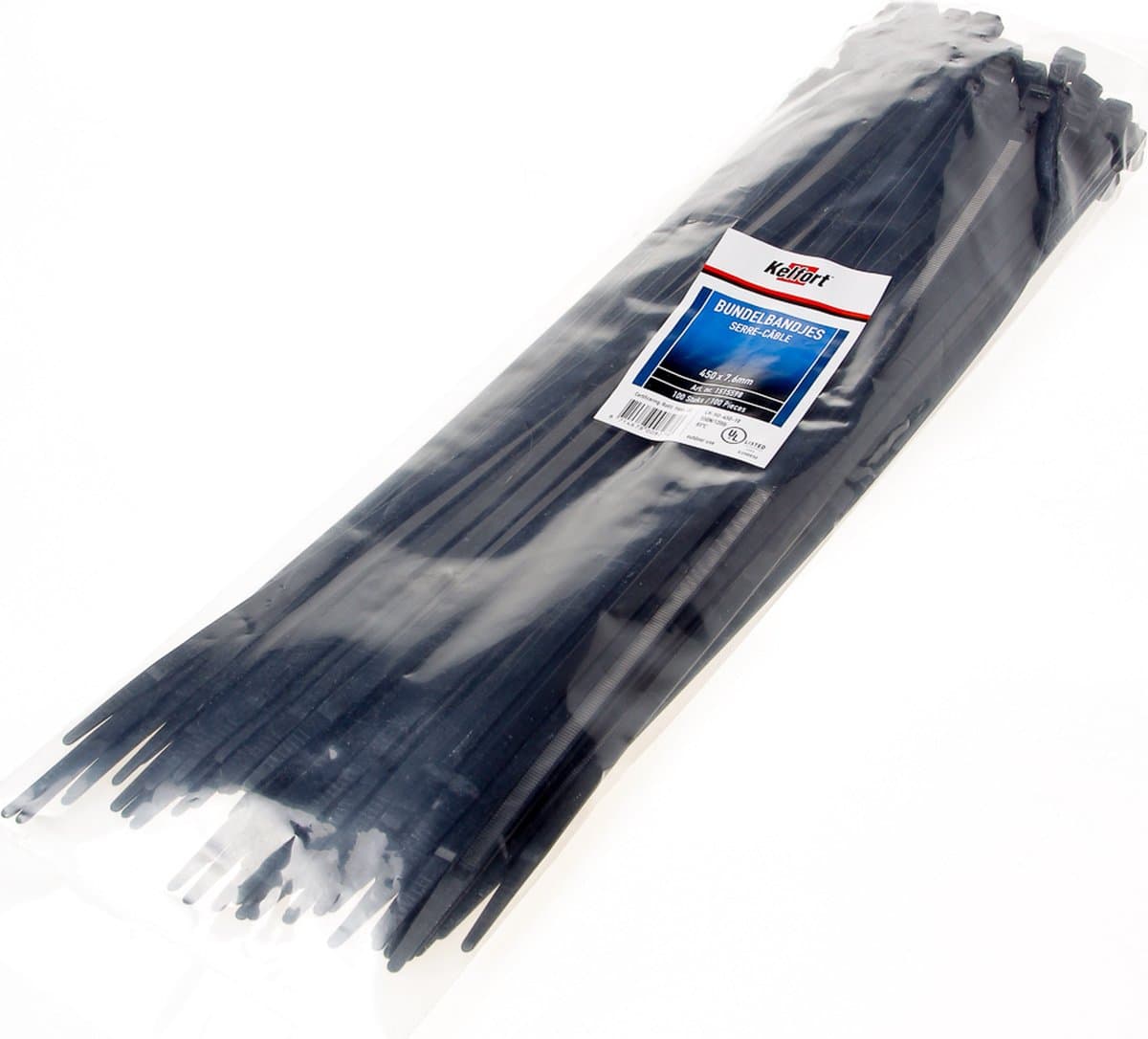Kelfort Bundelbandje zwart 450 x 8.0mm