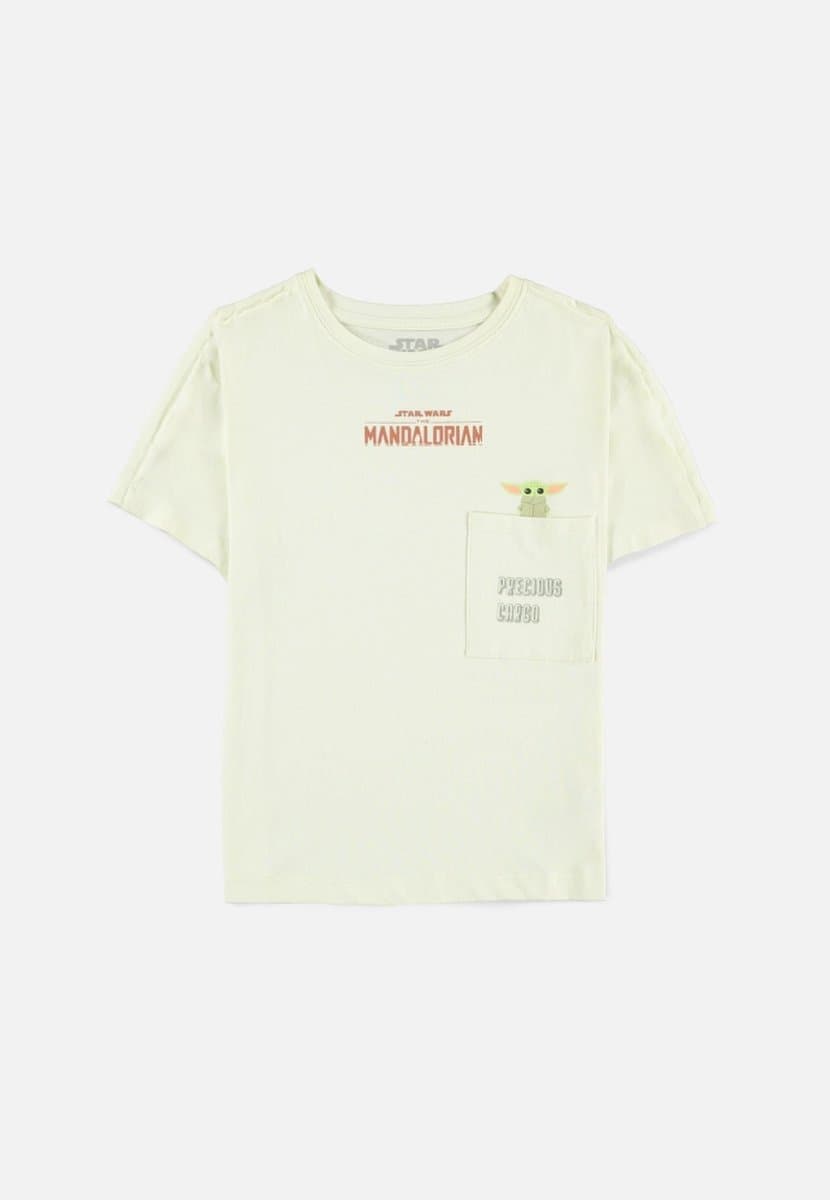 Star Wars - The Mandalorian Kinder T-shirt - Kids 146/152 - Groen