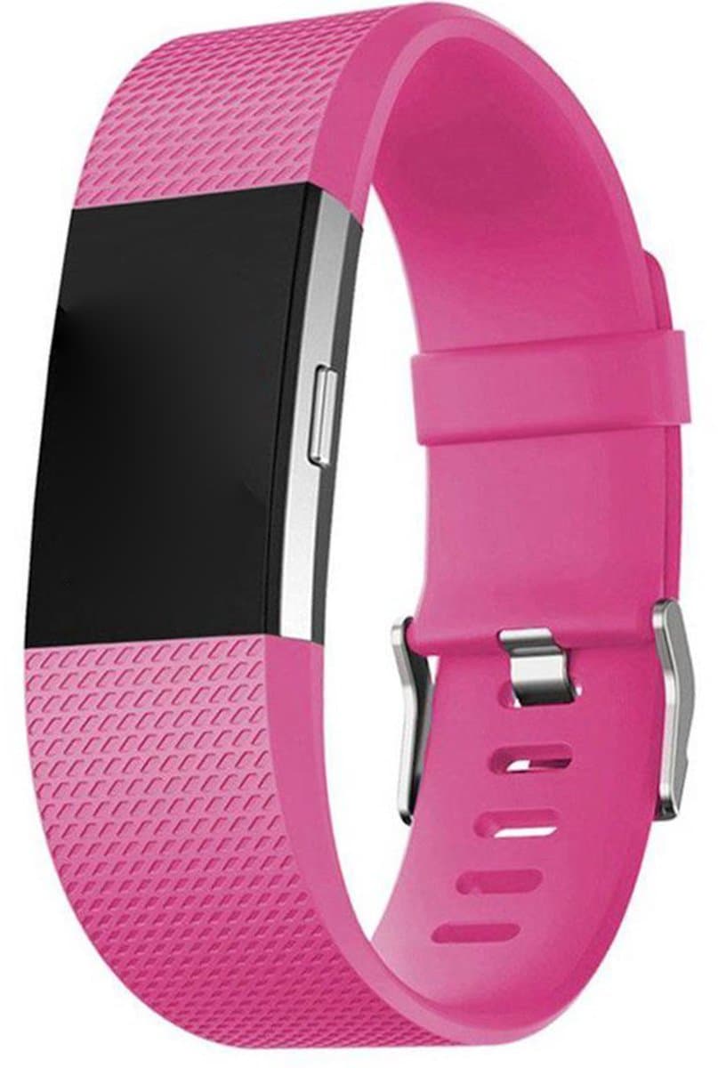 123watches sport band - rose - SM - Geschikt voor Fitbit Charge 2