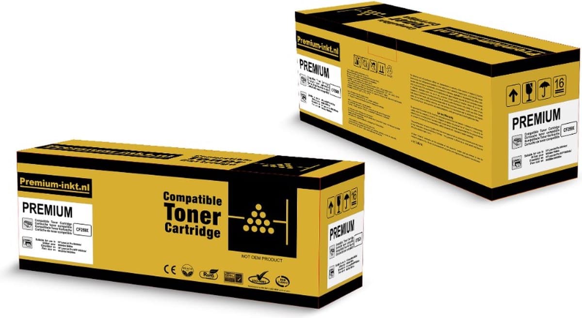 Premium-inkt.nl Geschikt voor Canon 054H - Canon Color imageCLASS MF642Cdw -MF 642 Cdw- Magenta Toner Met Chip-2.300 Print Paginas