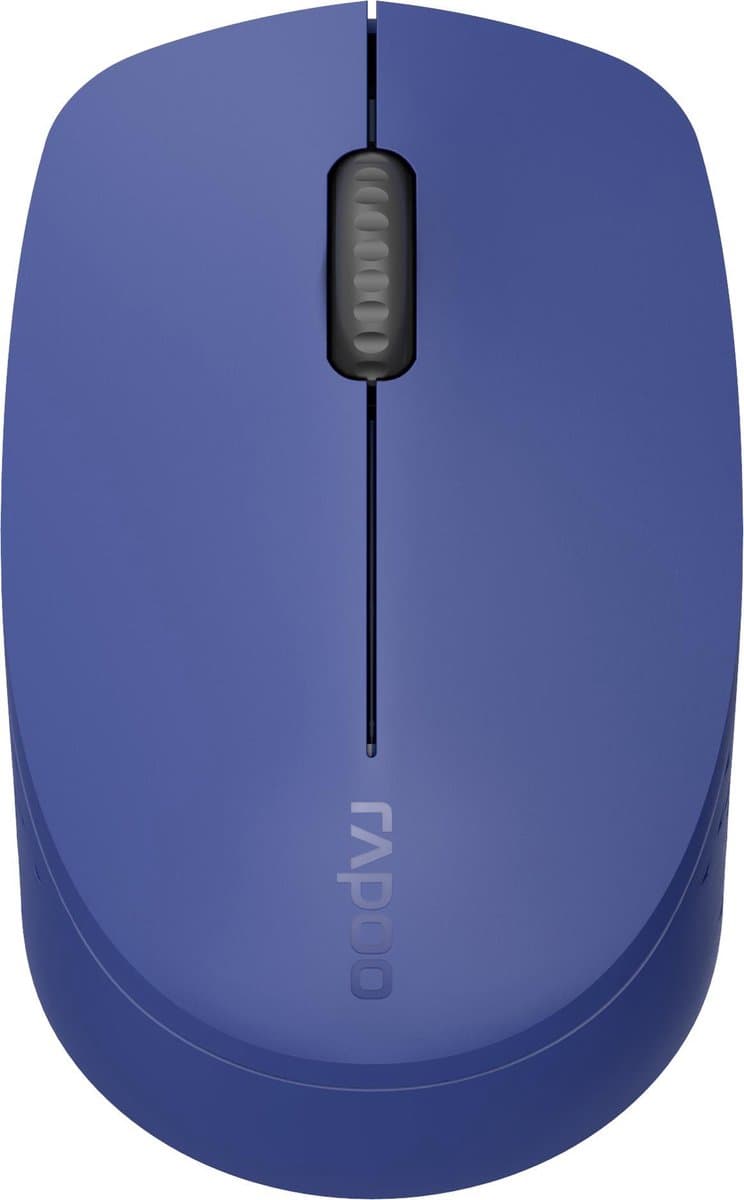 Draadloze laser muis Multi-mode geruisloos M100 Blauw