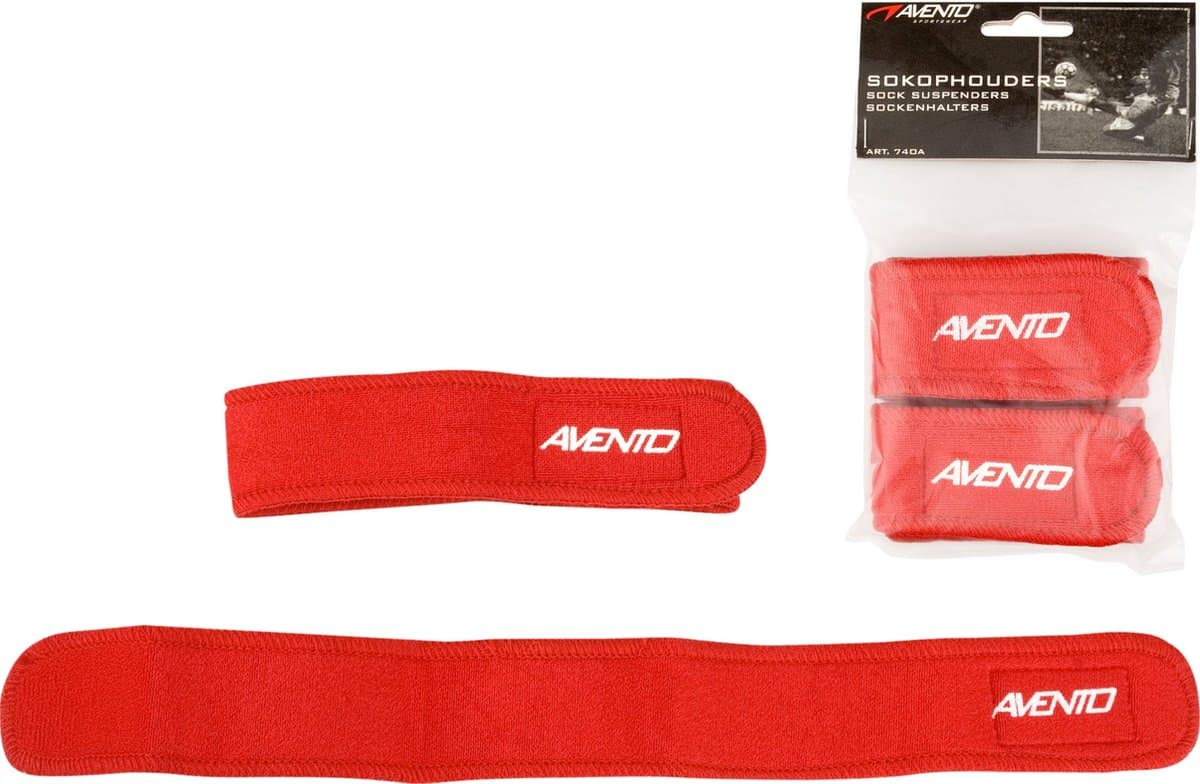 Avento Sokophouders - Rood/Wit