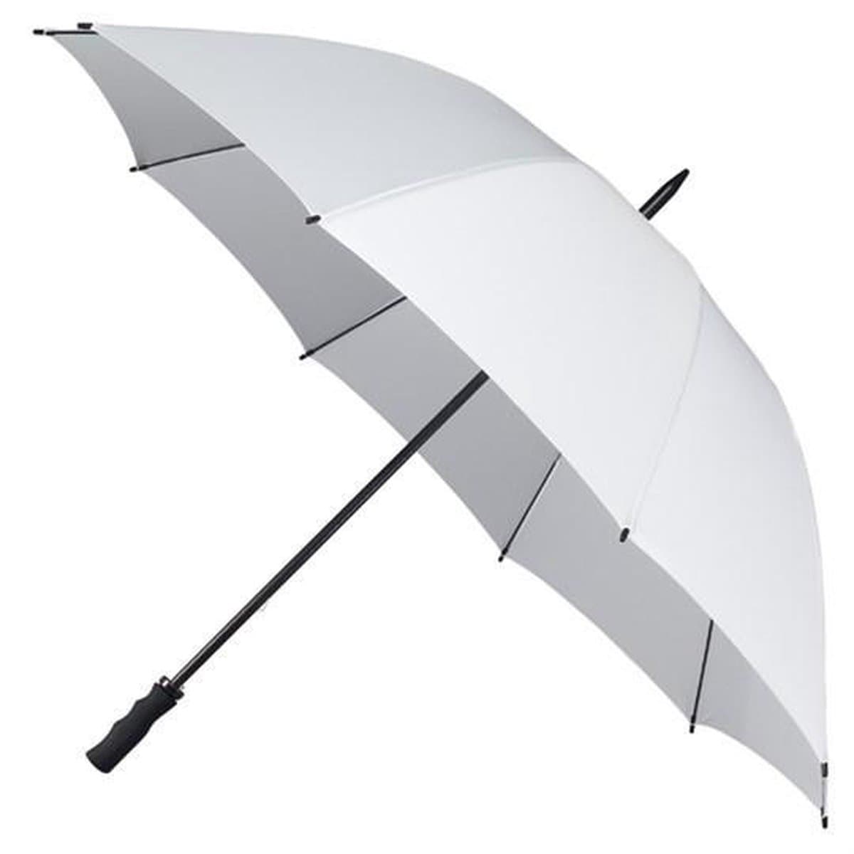Falcone - Storm Paraplu - Ø 130 cm - Golfparaplu - Windproof - Wit