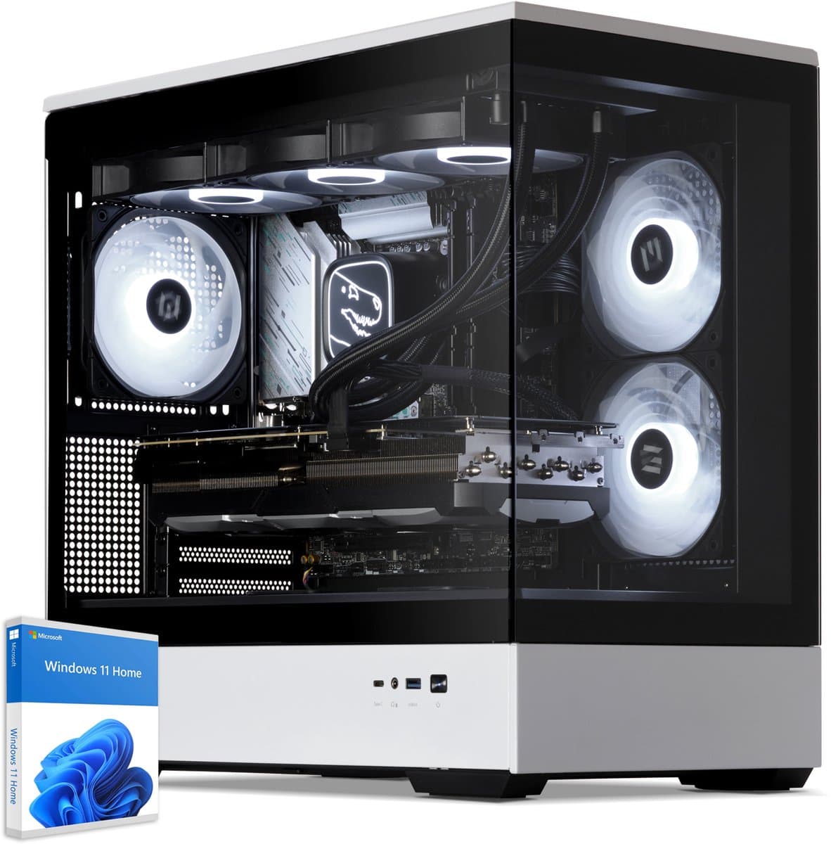 Sedatech Advanced Gaming PC Waterkoeling Vision XL • AMD Ryzen 7 9700X 8x 3.8GHz • Geforce RTX5060 • 32Gb DDR5 • 2Tb SSD M.2 • WiFi • Bluetooth, USB C • Windows 11 • Desktop computer