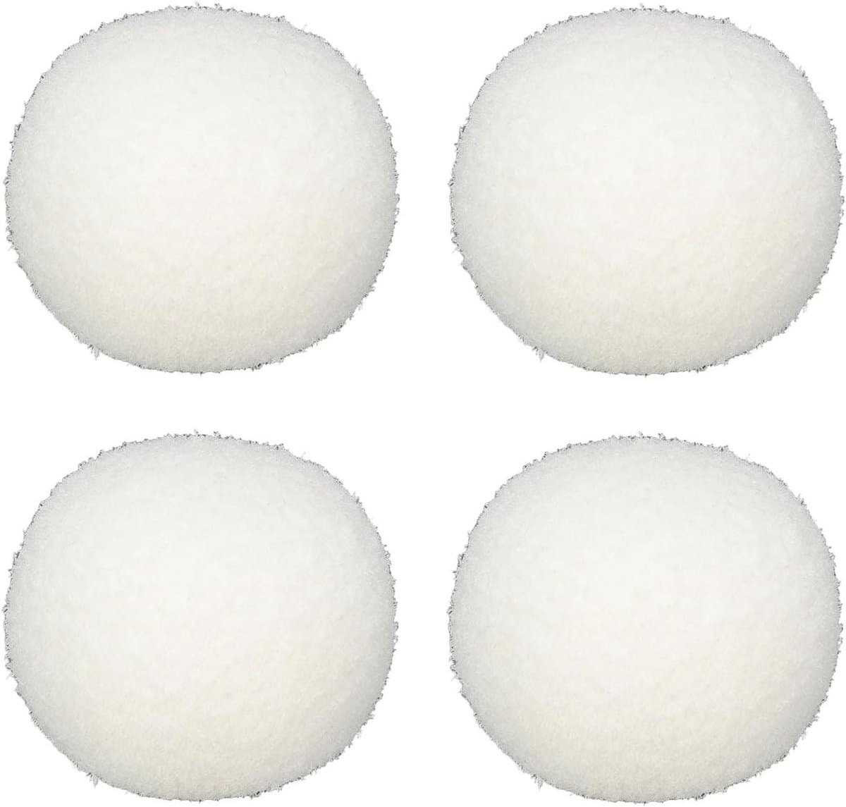 Schuimeliminerende Ballen - Set van 4 Olie-absorberende Sponsen voor Bubbelbaden, Zwembaden en Spa's - Duurzaam en Herbruikbaar - Ideaal voor Het Reinigen van Badkuipen en Gootstenen