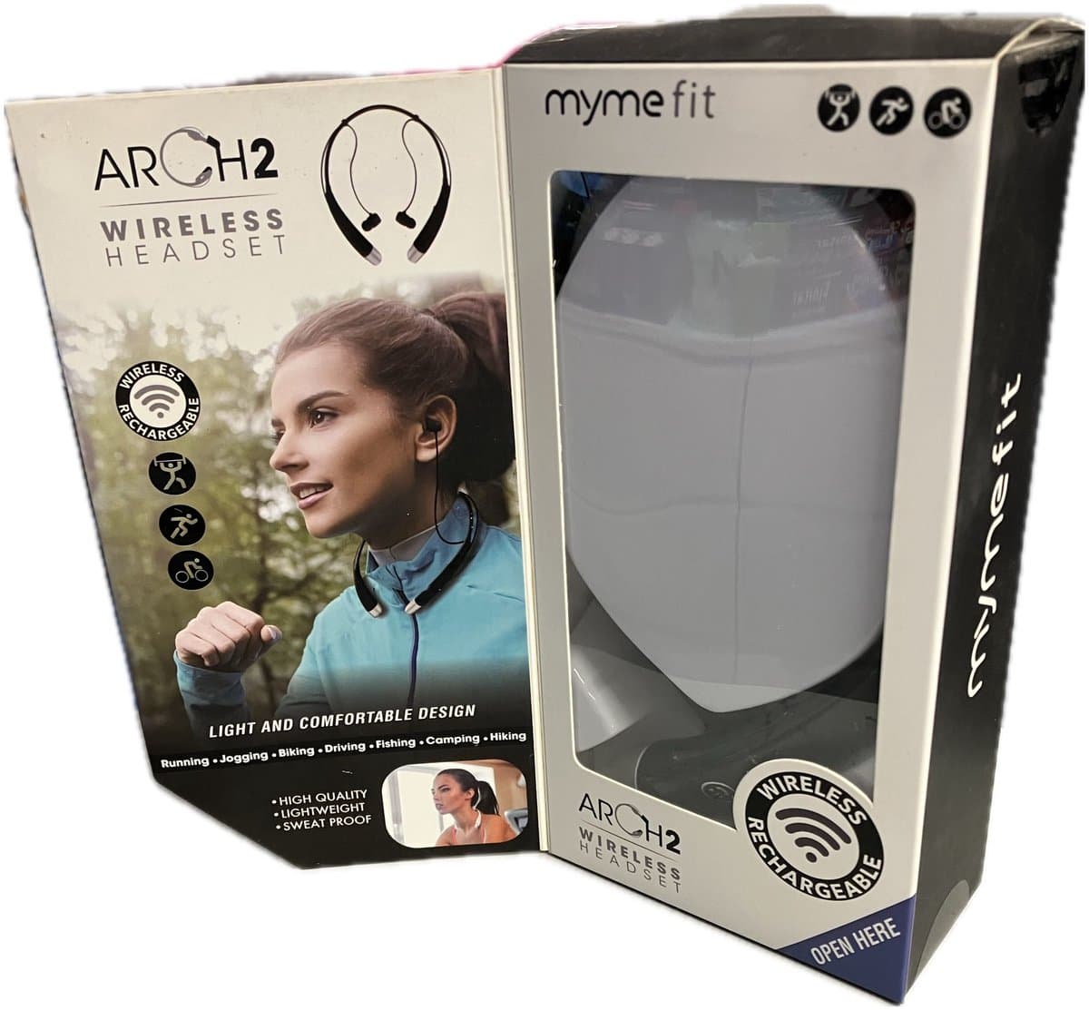 MyMe Fit ARCH2 Wireless Headset Sports Active - Black