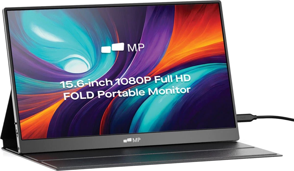 Mobile Pixels Fold - Portable Monitor - 15.6 inch Monitor - FHD - Draagbaar Beeldscherm - Draagbare Monitor