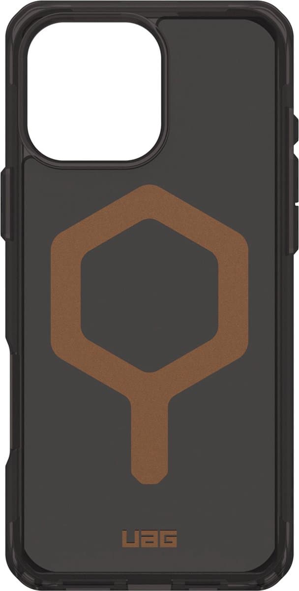 UAG - Plyo Mag geschikt voor iPhone 16 Pro Max Hoesje - zwart/brons