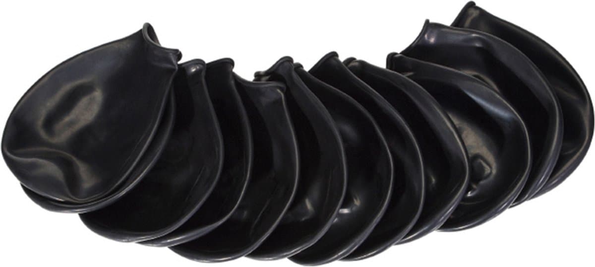 Pawz Rubber Dog Boots Zwart - Hondenschoen - Large