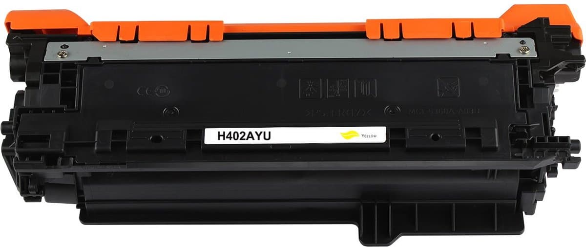 HP CE402A/CE252A (507A/504A) Geel Toner - 7000 Pagina's - CE402A compatible - CE402A alternatief - Canon LBP7750cdn Color LaserJet CM3530 CM3530FS CP3520 CP3525 CP3525DN CP3525N CP3525X CP3530 Enterprise 500 M551dn M551n